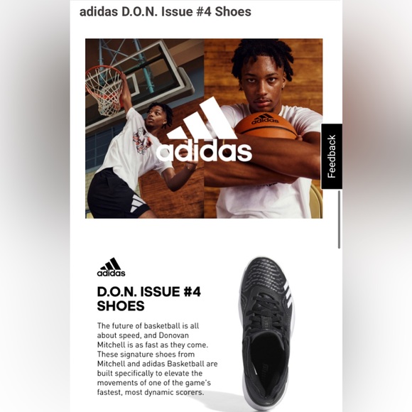 adidas | D.O.N. Issue 4 | Men - Size: 10 or Women - Size: 11 - Picture 9 of 16